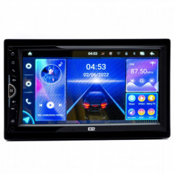 Autorádio premium 2-din 7'' gps usb 4gb