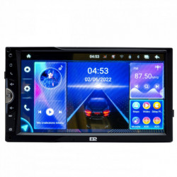 Autorádio premium 2-din 7'' gps usb 4gb