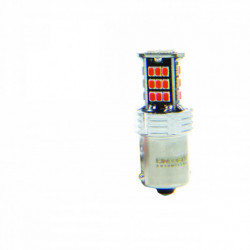 P21W LED žiarovka (30 x SMD 3020) červená canbus 12/24V