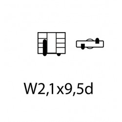 W16W LED žiarovka (30 x SMD 3020) oranžová canbus