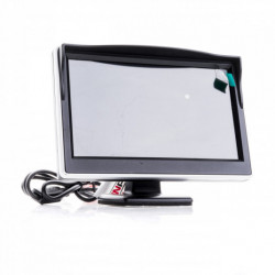 Cúvacia kamera v ráme špz (bez drôtovej) s 5" monitorom