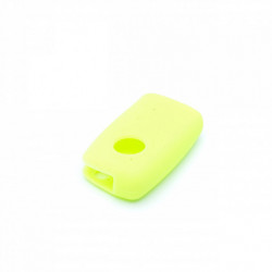 Epkc07 silikónový obal na kľúče - neonová zelená/žltá VW group