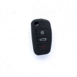 Epkc102 silikónový obal na kľúče – čierna Audi