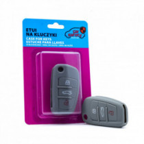 Epkc105 silikónový obal na kľúče - šedá Audi