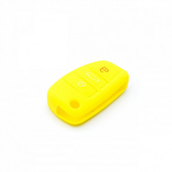 Epkc110 silikónový obal na kľúče - žltá Audi