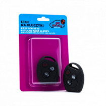 Epkc84 silikónový obal na kľúče - čierna Ford