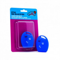 Epkc86 silikónový obal na kľúče - modrý Ford