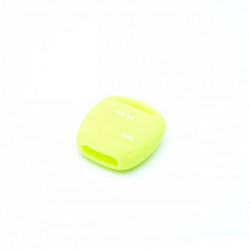 Epkc98 silikónový obal na kľúče - neonová zelená/žltá Toyota