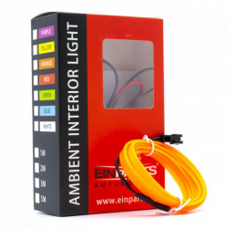 LED svetlovodný pásik 1m (oranžová)