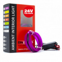LED svetlovodný pásik 1m (fialový) 24V