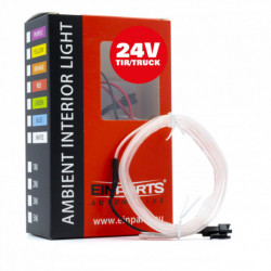 LED svetlovodný pásik 1m (biela) 24V