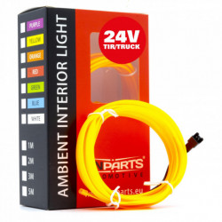 LED svetlovodný pásik 2m (jantár) 24V