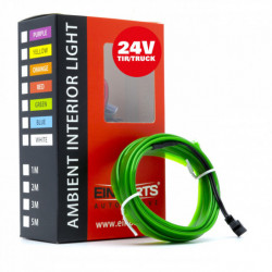 LED svetlovodný pásik 2m (zelená) 24V