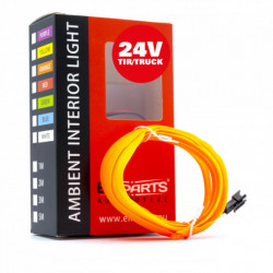 LED svetlovodný pásik 2m (oranžová) 24V