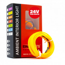 LED svetlovodný pásik 3m (jantár) 24V
