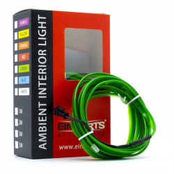 LED svetlovodný pásik 3m (zelená)