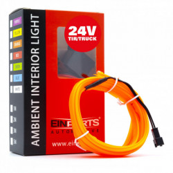 LED svetlovodný pásik 3m (oranžová) 24V