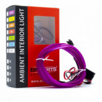 LED svetlovodný pásik 3m (fialový)