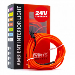 LED svetlovodný pásik 3m (červená) 24V