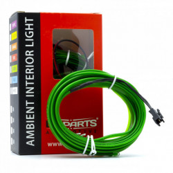 LED svetlovodný pásik 5m (zelená)