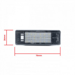 Led osvetlenie ŠPZ CITROEN C4 I Saloon 2.0 Exclusive 16V (2006-2013) EP122