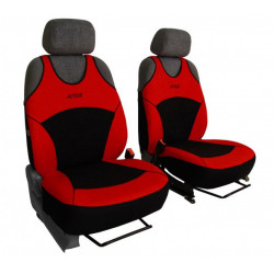 Autotričká Active Sport Fabric A červené (Velour-velour)