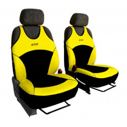 Autotričká Active Sport Fabric A žlté (Velour-velour)