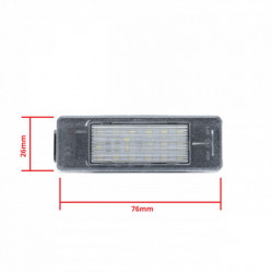 Led osvetlenie ŠPZ PEUGEOT 307 CC (3B) (2003-2009) EP34