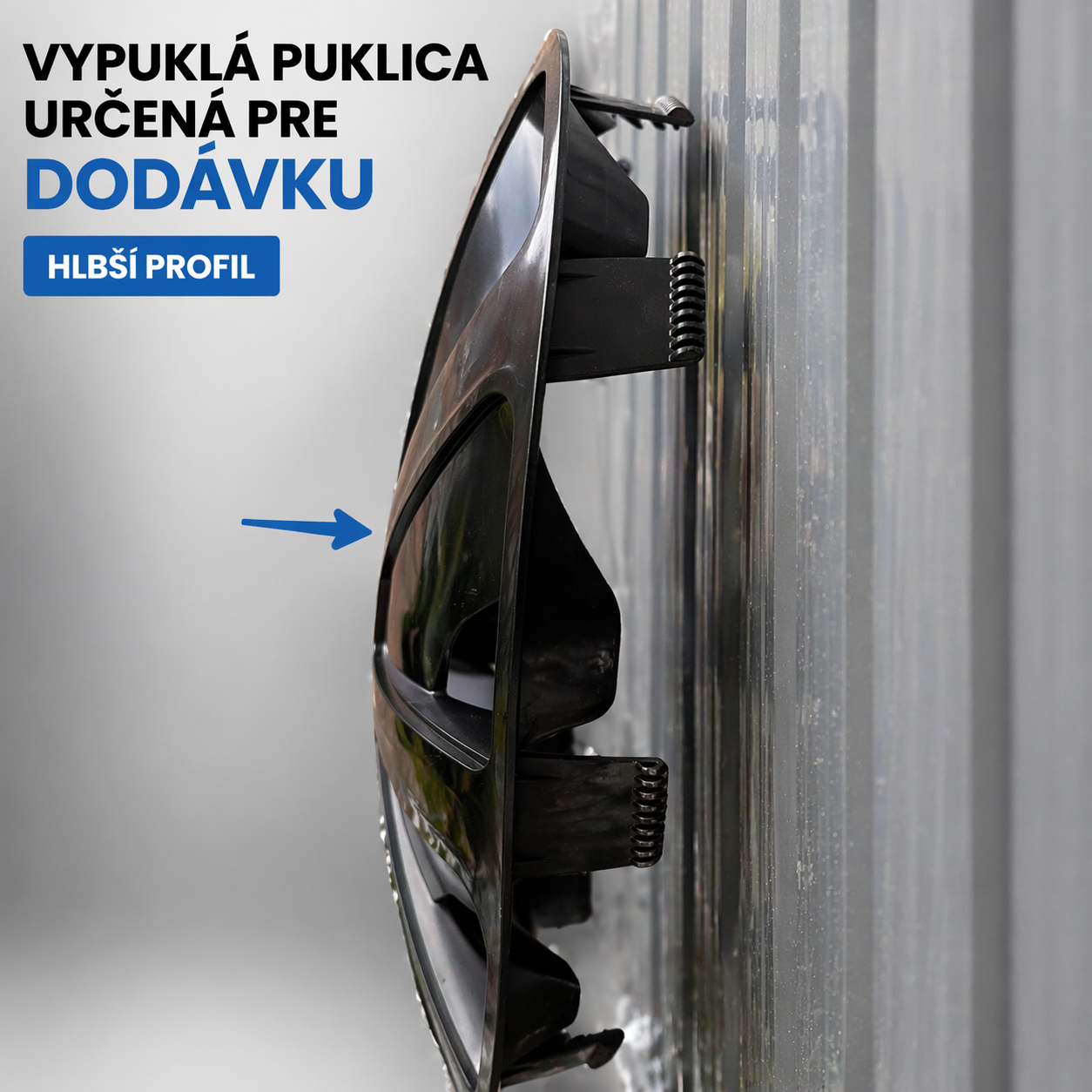 puklice pre dodavky vypukle