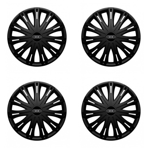 puklice pre  Audi 17 SPARK BLACK