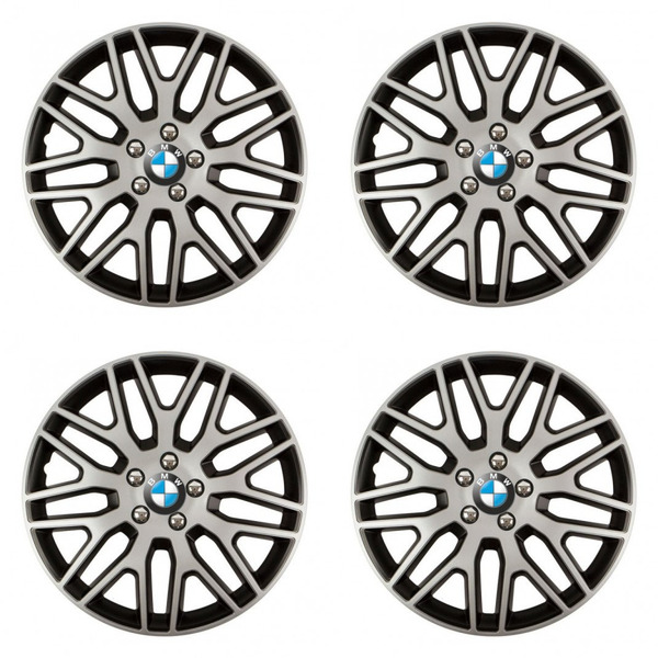 puklice pre BMW 15 Dakar NC silver and black