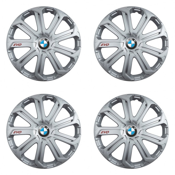 puklice pre BMW 16 Evo silver