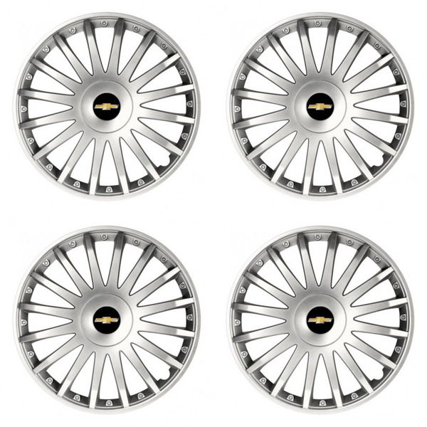 puklice pre  Chevrolet 15 CRYSTAL silver