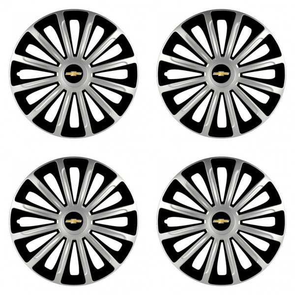 puklice pre Chevrolet 16 TREND silver and black