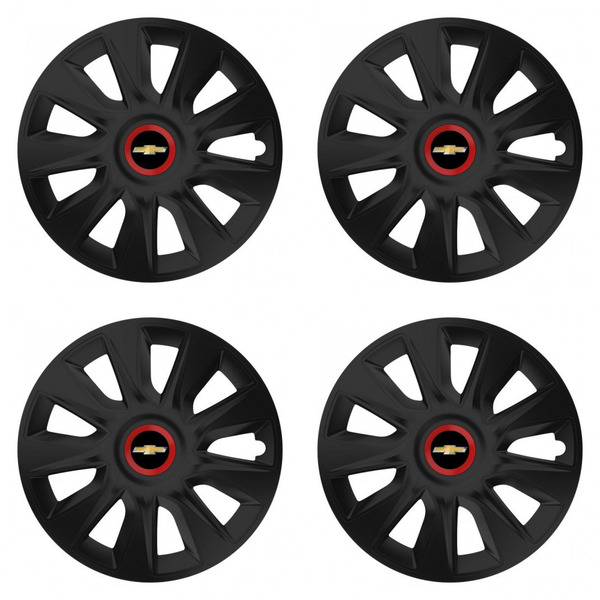 puklice pre  Chevrolet 17 STRATOS RR black