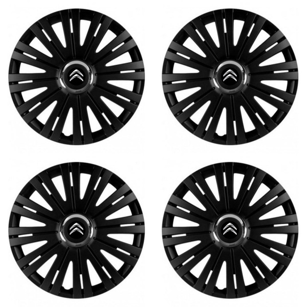 puklice pre  Citroen 15 ACTIVE RC BLACK