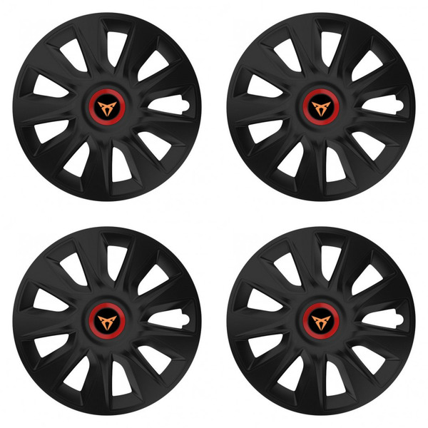 puklice pre Cupra 17 STRATOS RR black