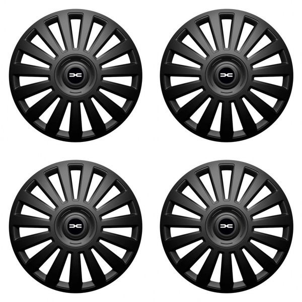 puklice pre  Dacia (nové logo) 15 Luxury black