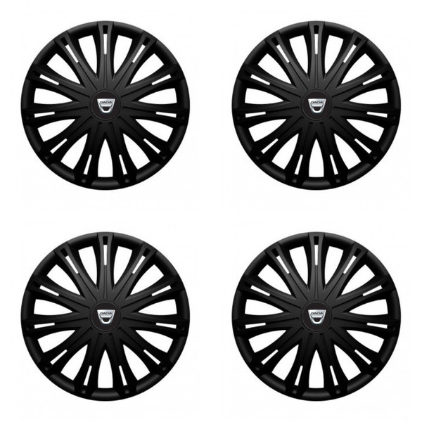 puklice pre  Dacia (staršie logo) 17 SPARK BLACK