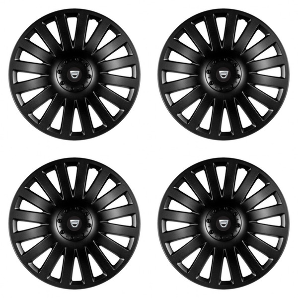 puklice pre  Dacia (staršie logo) 15 Smart black