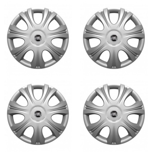 puklice pre  Fiat (čierny) 14 IMPULSE