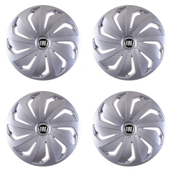 puklice pre  Fiat (čierny) 15 WIND RC SI