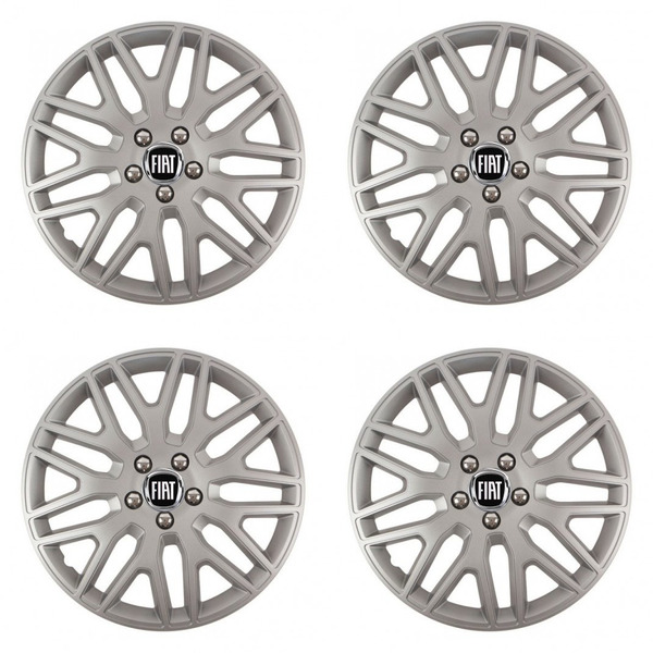 puklice pre  Fiat (čierny) 16 DAKAR