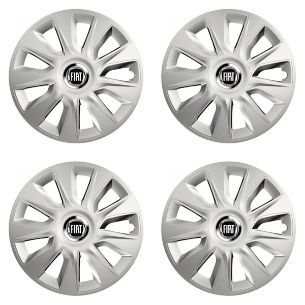 puklice pre  Fiat (čierny) 15 STRATOS RC