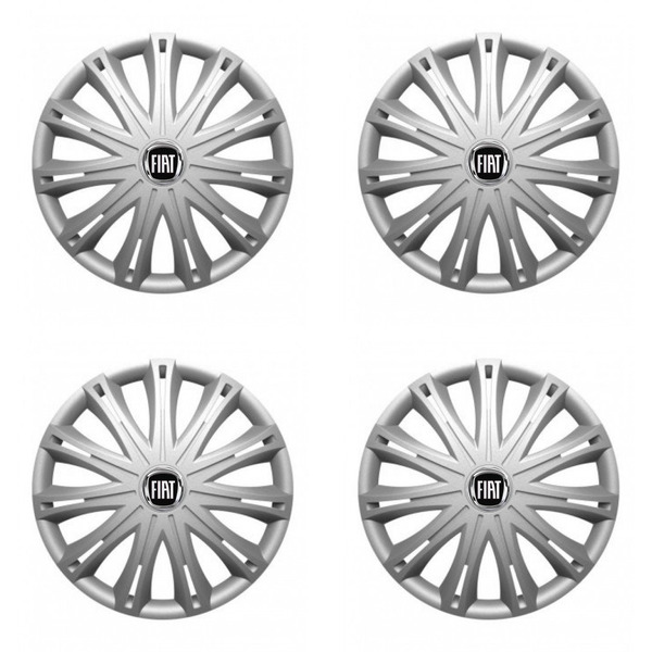 puklice pre  Fiat (čierny) 17 SPARK