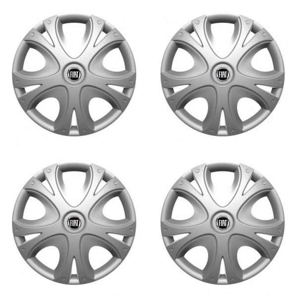 puklice pre Fiat (čierny) 14 DYNAMIC