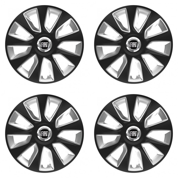 puklice pre  Fiat (čierny) 17 STRATOS BS