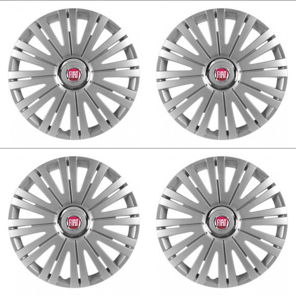 puklice pre Fiat (červené) 14 ACTIVE RC