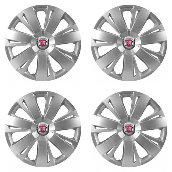 puklice pre  Fiat (červené) 15 ENERGY RC