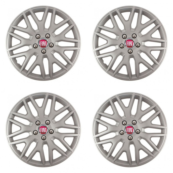 puklice pre  Fiat (červené) 16 DAKAR